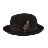 Scala Coeur Crushable Wool Felt Fedora