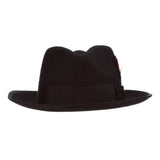 Scala New Yorker Wool Pinch Front Fedora