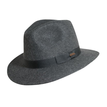 Scala Norfork Crushable Wool Felt Safari in Charcoal