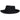 Scala Puebla Wool Felt Fedora in Black