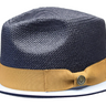 Sebastian Collection in Navy Blue Light Blue Tan