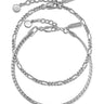 Serpentine Set - Silver in #color_