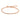 The Serpentine Bracelet - Rose Gold in #color_