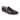 Giovanni Sid Leather Slip On Loafers in Black