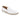 Giovanni Sid Leather Slip On Loafers in White #color_ White