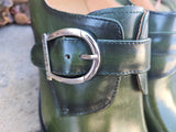 Carrucci Shoes Signature Buckle Monk Strap Shoe