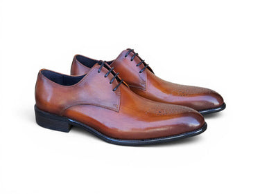 Carrucci Shoes Signature Burnished Derby Dress Shoe