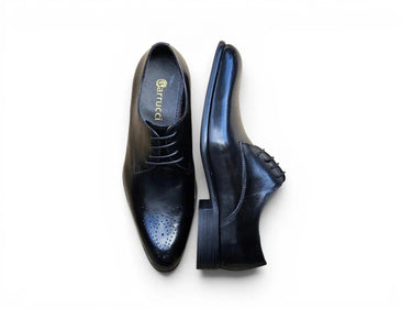 Carrucci Shoes Signature Burnished Derby Dress Shoe