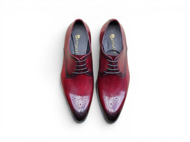 Carrucci Shoes Signature Burnished Derby Dress Shoe