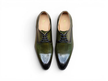 Carrucci Shoes Signature Burnished Derby Dress Shoe