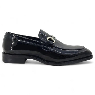 Carrucci Shoes Signature Horse Bit Patent Loafer