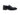 Carrucci Shoes Signature Horse Bit Patent Loafer in Black Silver #color_ Black Silver