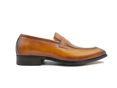 Carrucci Shoes Signature Leather Penny Loafer