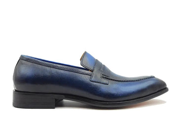 Carrucci Shoes Signature Leather Penny Loafer