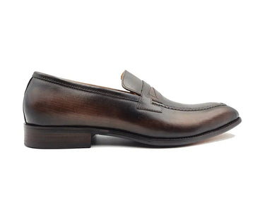 Carrucci Shoes Signature Leather Penny Loafer