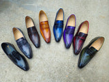 Carrucci Shoes Signature Leather Penny Loafer