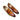 Carrucci Shoes Signature Leather Penny Loafer in Cognac