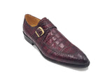 Carrucci Shoes Single Monk Buckle Split Toe Loafer