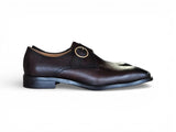 Carrucci Shoes Single Monk Strap Plain Toe Shoes