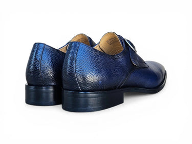 Carrucci Shoes Single Monk Strap Plain Toe Shoes