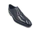 Carrucci Shoes Medallion Slip-On Dress Loafer
