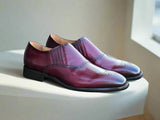 Carrucci Shoes Medallion Slip-On Dress Loafer