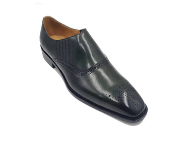 Carrucci Shoes Medallion Slip-On Dress Loafer