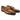 Carrucci Shoes Gold Horse Bit Soft Calf Leather Loafer in Cognac