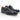 Carrucci Shoes Soft Calf Patent Leather Monk Strap in Navy #color_ Navy