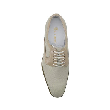 Carrucci Shoes Spring Linen Mixed Media Oxford