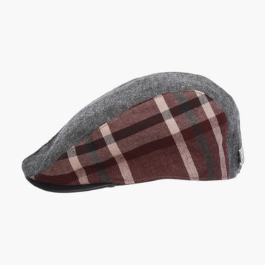 Stacy Adams Dudley Plaid Ivy Cap in