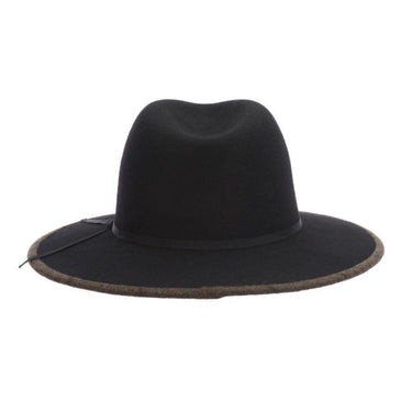 Stacy Adams Finlay Wide Brim Wool Fedora
