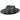 Stacy Adams Ritz Toyo Wide Brim Fedora in Black / Grey