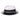 Stacy Adams Rodano Poly Braid Pinch Front Fedora in White / Black #color_ White / Black