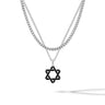 Star of David - Sterling Silver Set in #color_