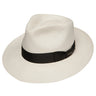 Stetson Adventurer Shantung Straw Fedora in Natural #color_ Natural