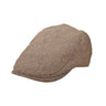 Stetson Bodkin Herringbone Wool Blend Ivy Cap in Taupe #color_ Taupe