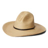 Stetson Bryce Palm Straw Wide Brim Outdoor Hat in Natural #color_ Natural