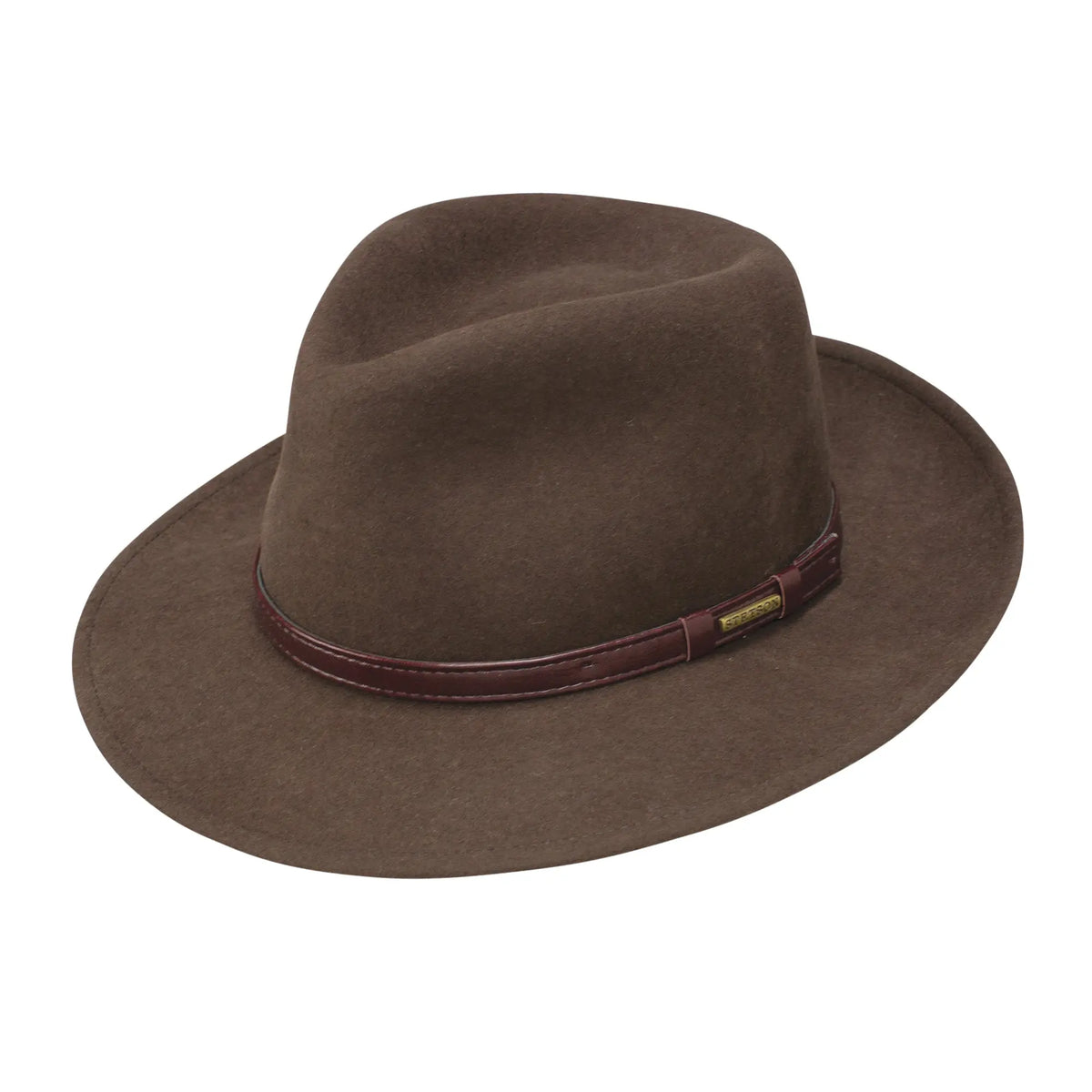 Stetson Cruiser Crushable Wool Felt Fedora Hat | DAPPERFAM display picture 2