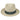 Stetson Emin Two-Tone Milan Straw Fedora in #color_