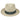 Stetson Emin Two-Tone Milan Straw Fedora in #color_
