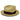 Stetson Haberdash Center Dent Shantung Straw Fedora in Butterscotch #color_ Butterscotch
