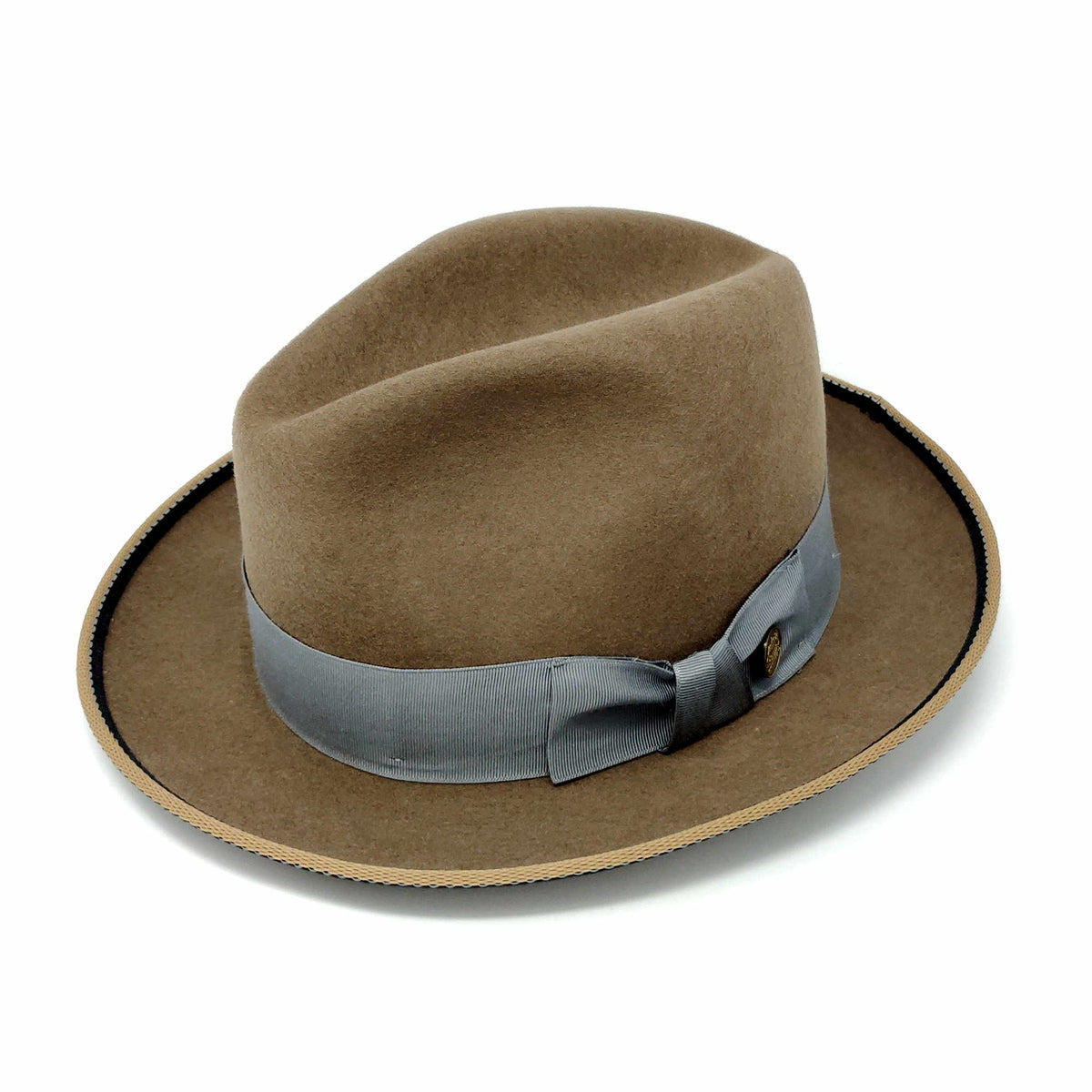 Stetson Sheridan Bound Stetson Open Road Royal Deluxe Fur Felt Hat in Caribou  main image 3