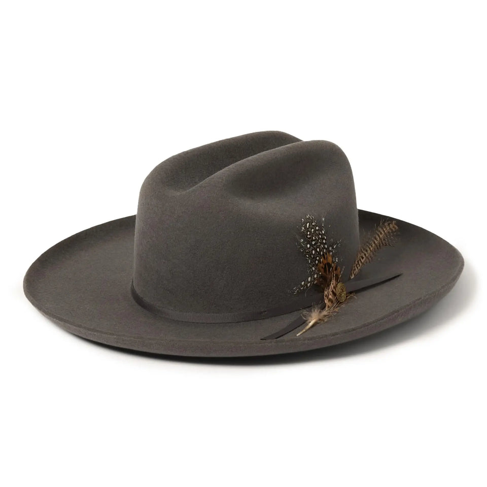 Shop Stetson Lonestar Wide Brim Wool Western Hat - DapperFam – DAPPERFAM