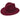 Stetson Markham Pinch Front Wool Felt Fedora in Burgundy