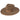 Stetson Midtown Wool Felt Wide Brim Fedora in Oak