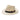 Stetson Rushmore Palm Straw Fedora in Natural