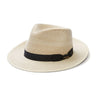 Stetson Rushmore Palm Straw Fedora in Natural #color_ Natural