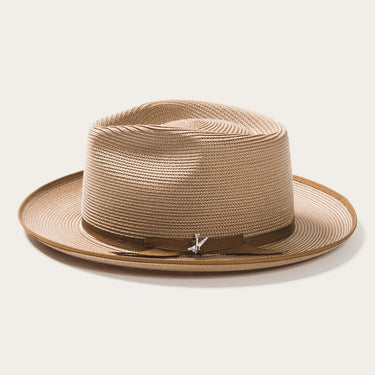Stetson Stratoliner Milan Straw Fedora in #color_