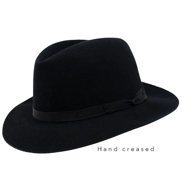 Stetson Travel Luxe Rollable Fur Felt Fedora in #color_